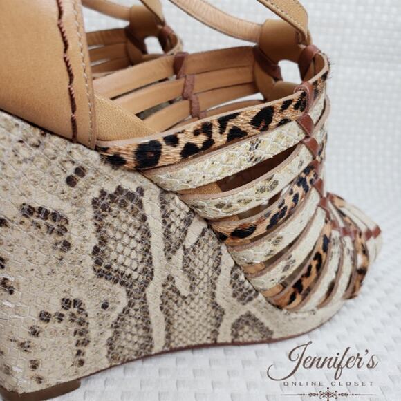 Cole Haan Women's Air Minka Wedge Sandals Size 8.5B - Picture 9 of 14